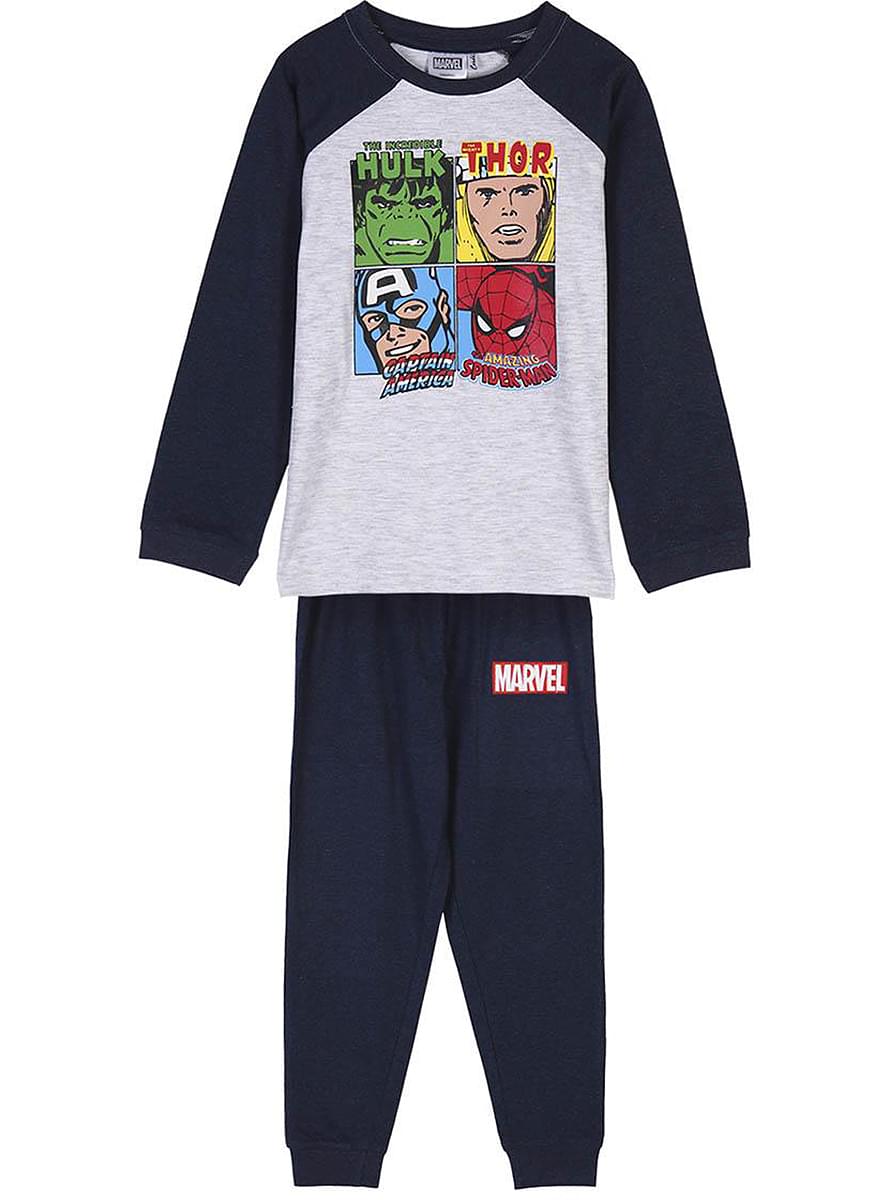 Pyjamas The Avengers för barn - Marvel