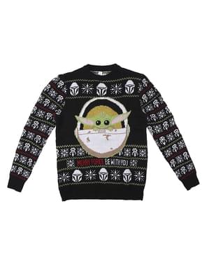 Mandalorian Baby Yoda sweater til drenge