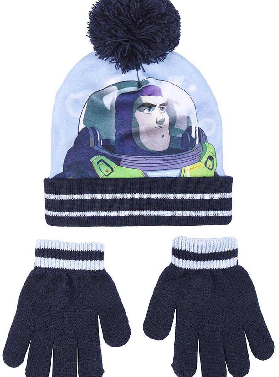 Buzz Lightyear Klobuk in rokavice za dečke