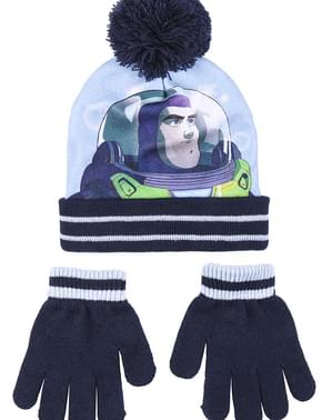 Gorro y guantes de Buzz Lightyear para niño