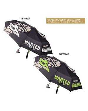 Parapluie The Mandalorian Baby Yoda change de couleur