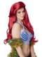 Parrucca da sirena rossa per donna