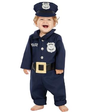 Kostým policajt pre bábätká