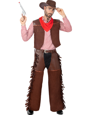 Cowboy Gunfighter kostume til mænd