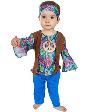 Costum hippie pentru bebeluși