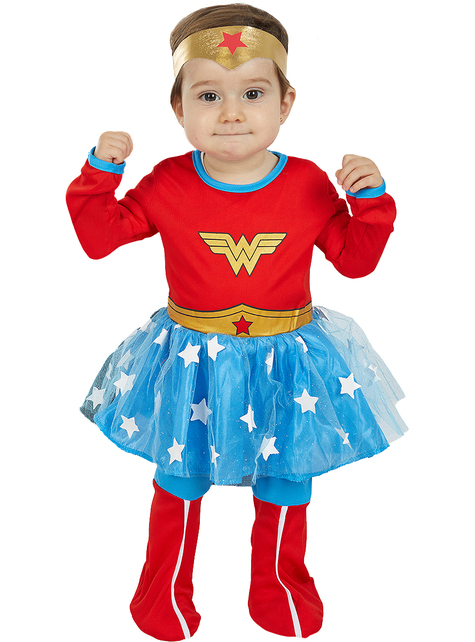Disfraz de Wonder Woman para bebé 