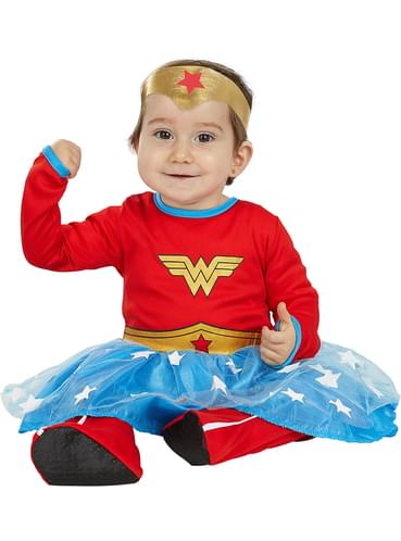 Costume Wonder Woman per bebè. I più divertenti