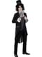 Costum Dark Hatter pentru bărbați, mărimi mari