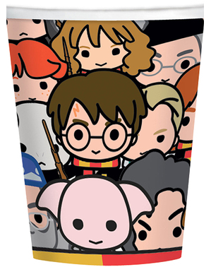 8 copos de Harry Potter - Lumos Collection