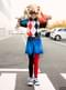 Harley Quinn paróka lányoknak