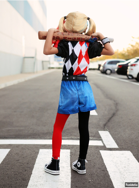 Parrucca Harley Quinn Bambina IN VENDITA! - PicClick IT