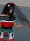 Disfraz de Dia de los Muertos Mexico para mujer
