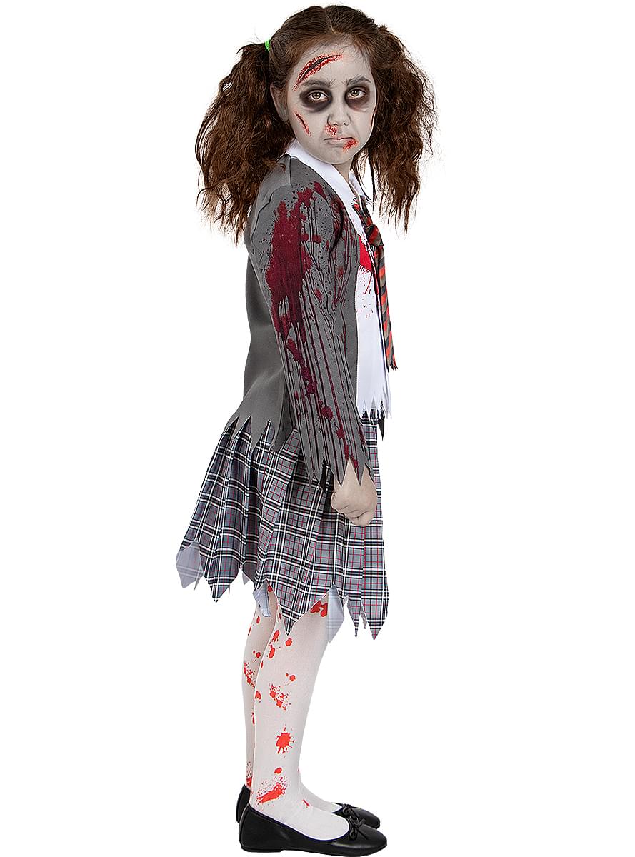 Zombie nemandi búningur fyrir stúlkur