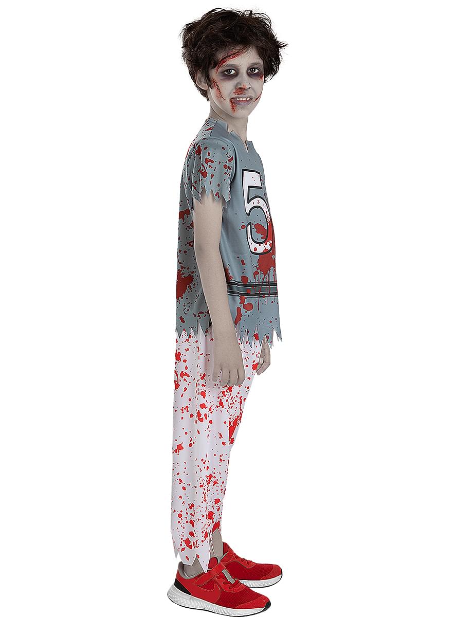 Costum de fotbal american zombi pentru băieți