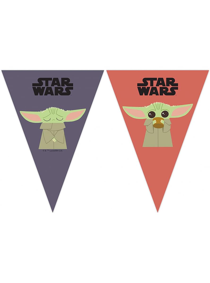 Baby Yoda The Mandalorian Bunting