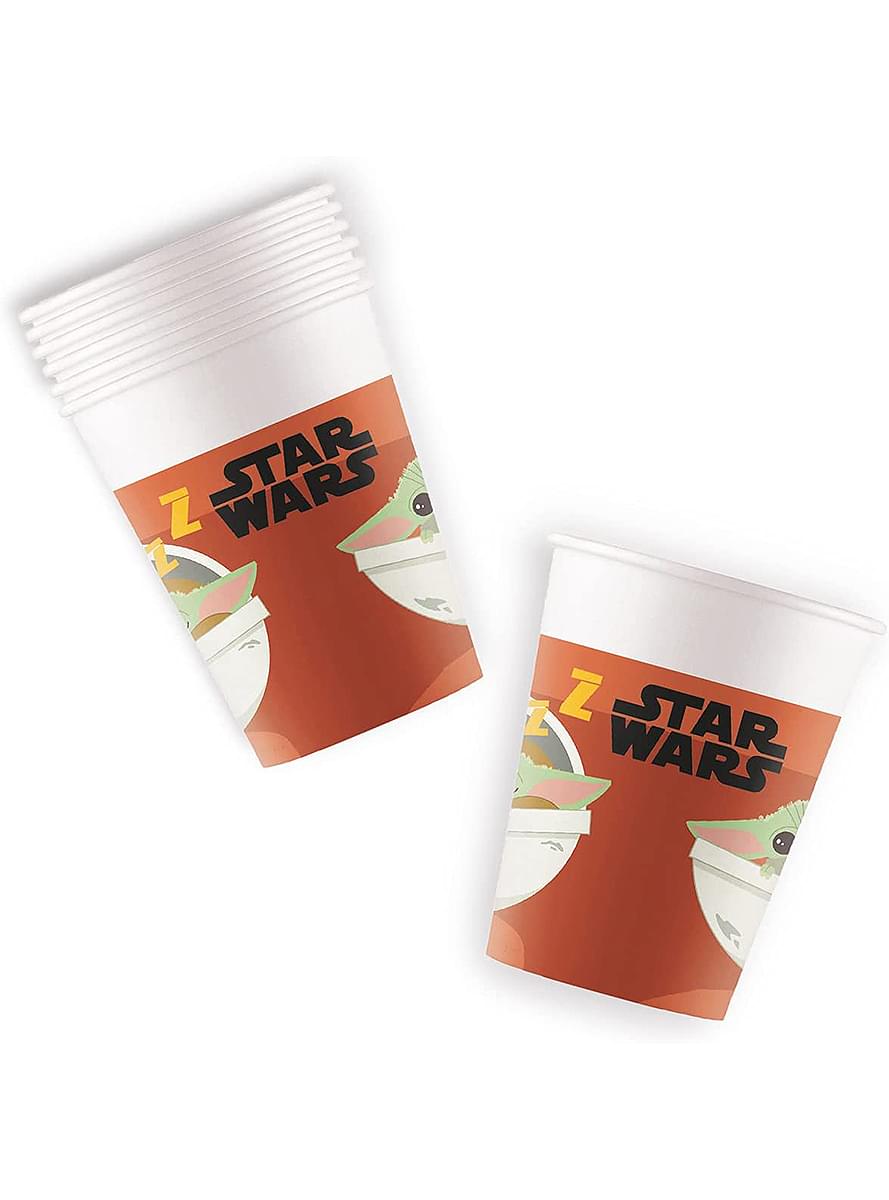 8 The Mandalorian-bekers (200 ml) - Star Wars