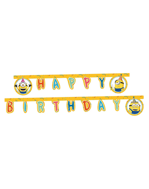 Banner urodzinowy Minionki