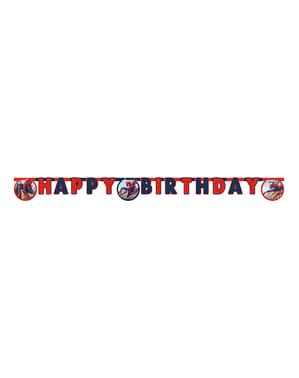 Банер на Спайдърмен „Честит рожден ден“ - Marvel