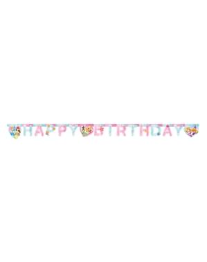Банер „Честит рожден ден“ на принцесата на Дисни