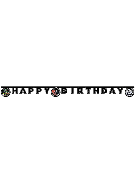 Star Wars “Happy Birthday” Banner