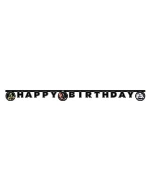 Transparent „Happy Birthday“ Star Wars