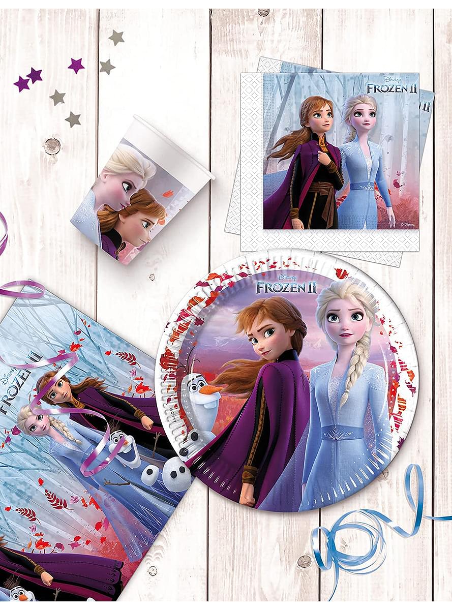 8 pratos Frozen 2 (23cm)