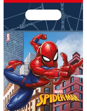6 sacchetti per dolci Spiderman - Marvel