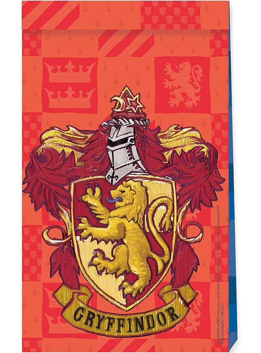 4 sachets à bonbons Harry Potter - Hogwarts Houses