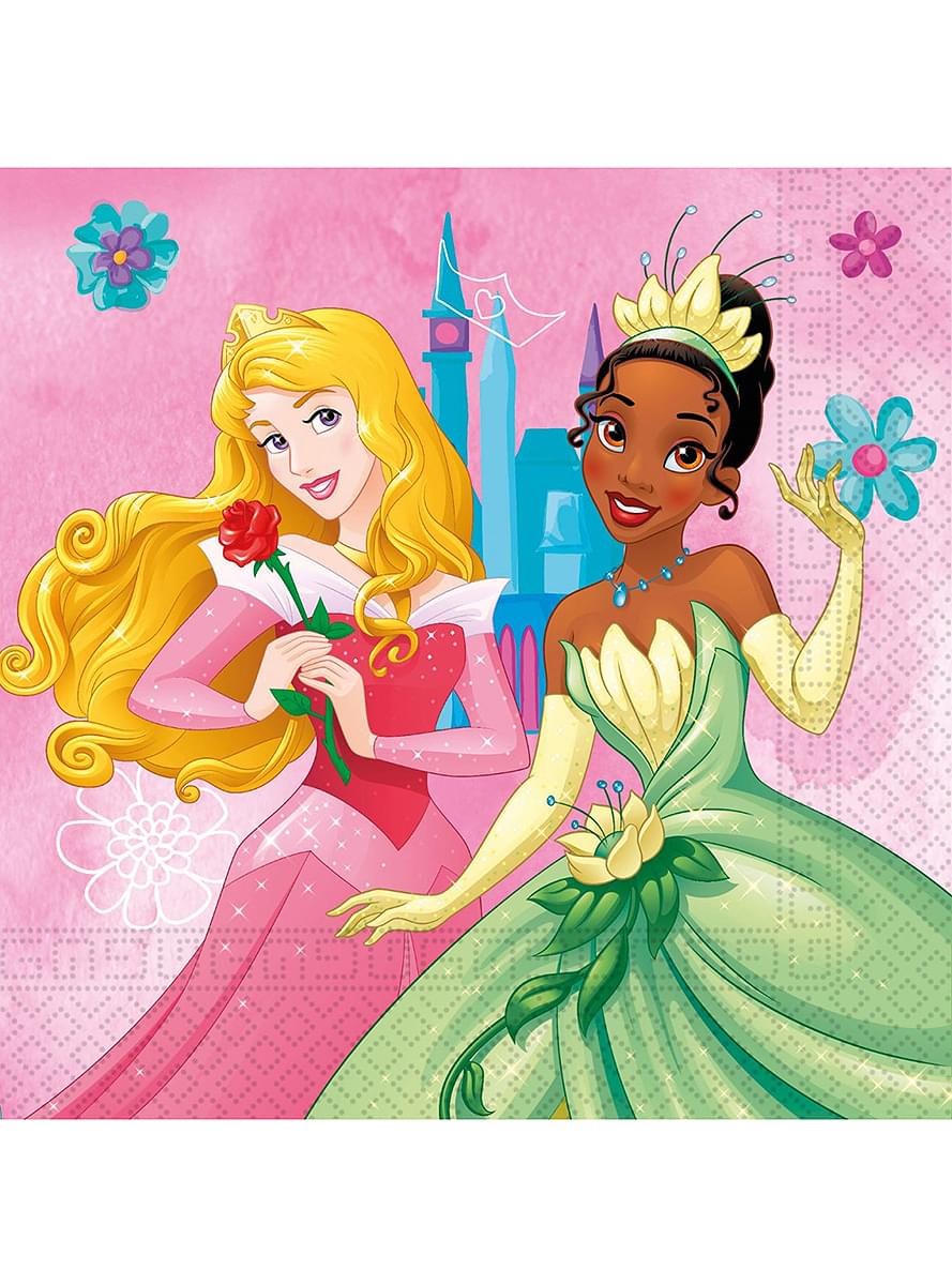 20 Disney Princess Napkins (33x33 cm)