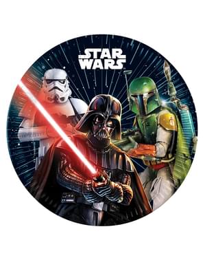 8 Star Wars -lautasta (23 cm)
