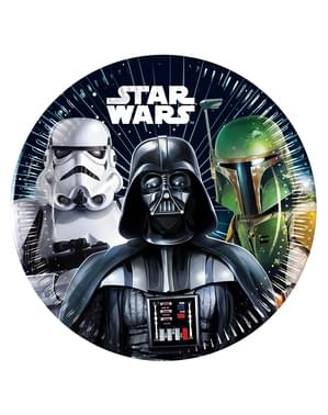 8 diskar Star Wars (20 cm)