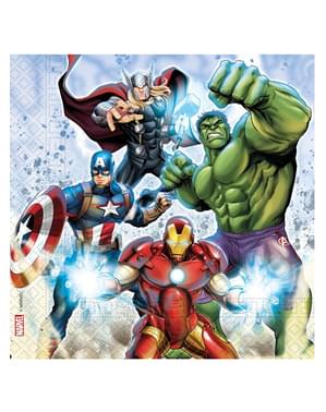 20 салфетки The Avengers (33x33 см)