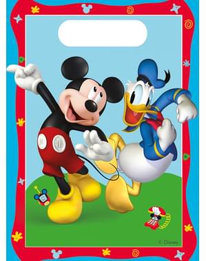6 sacos de doces de Mickey Mouse - Club house