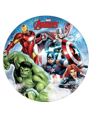 8 tallrikar The Avengers (23cm)