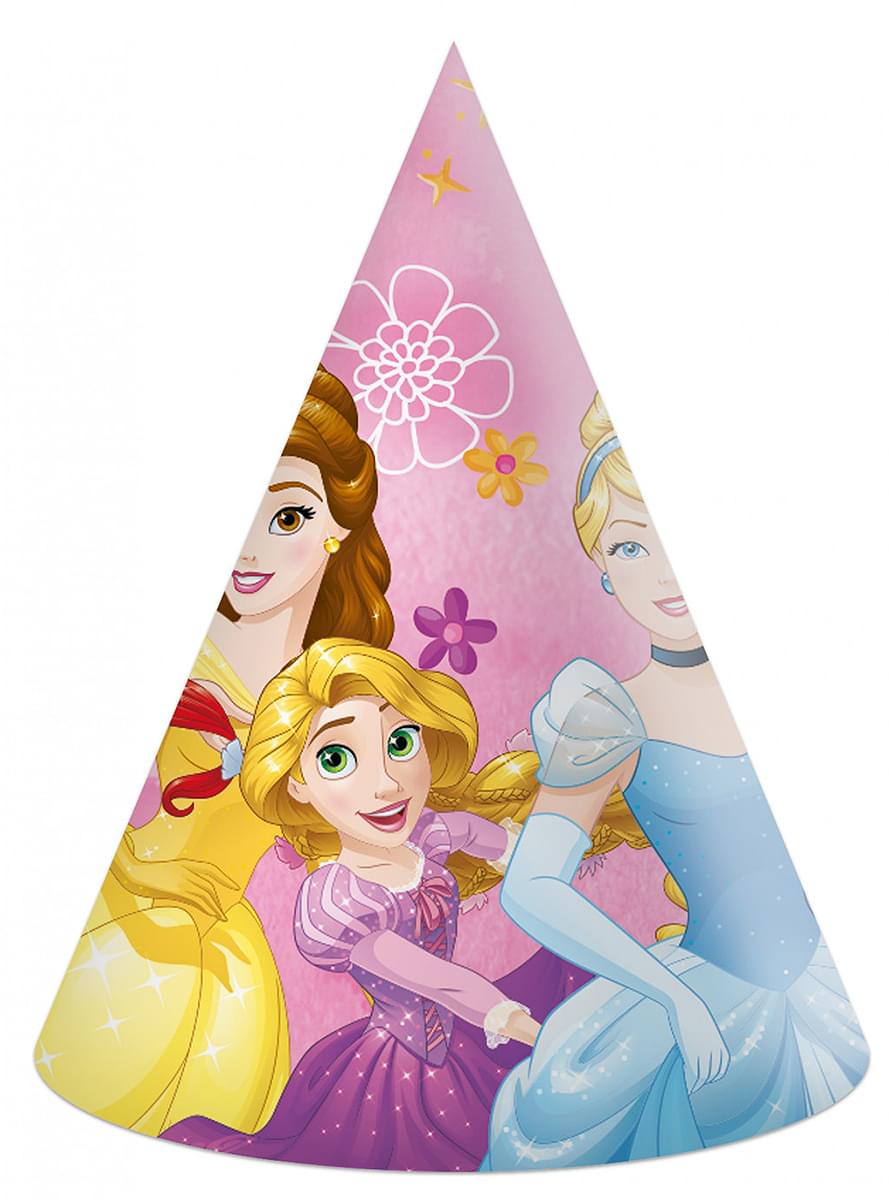 6 chapelinhos de Princesas Disney