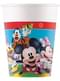8 Mickey Mouse - Club House klaasi