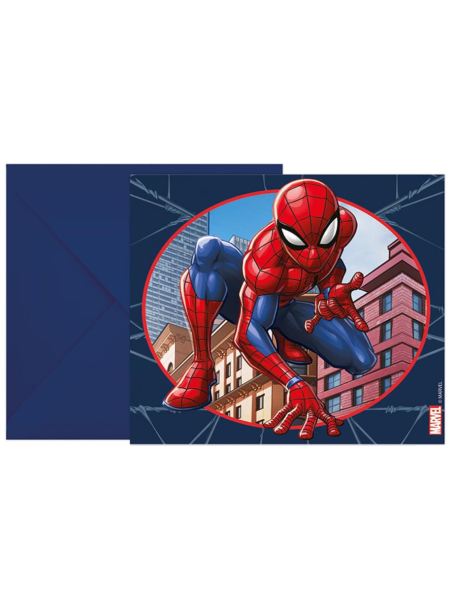 6 Προσκλήσεις Σπάιντερμαν - Marvel