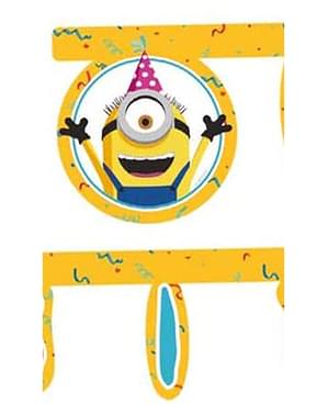 “Happy Birthday” Minions Banner