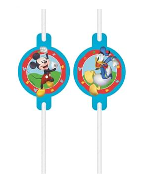 4 Mickey Mouse Rietjes - Club House