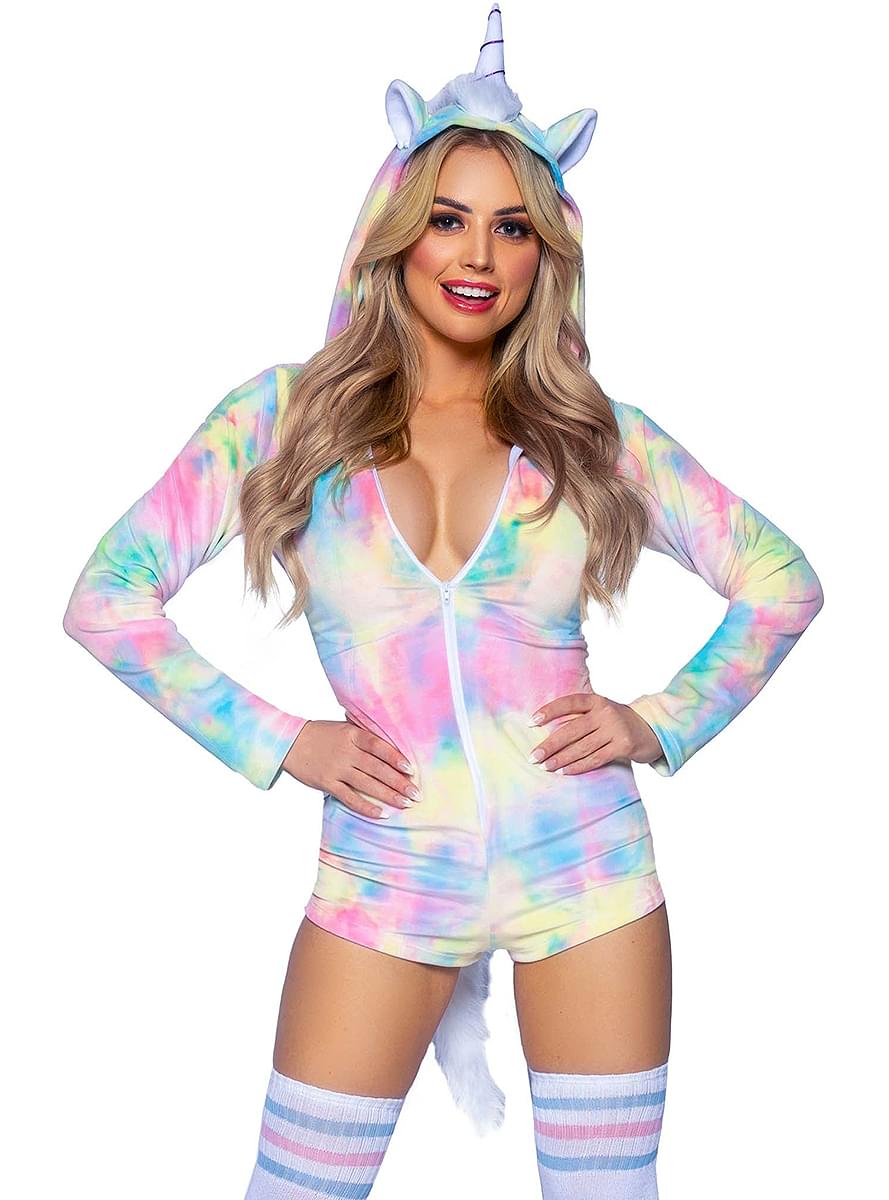 Fato de unicórnio sexy para mulher
