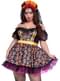 Színes La Catrina Jelmez Nőknek Plus Size
