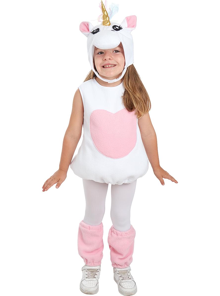 Disfraz de unicornio peluche para niños