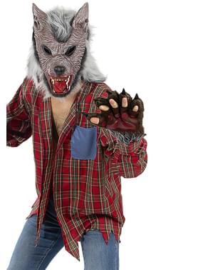 Costume da uomo lupo da uomo taglie forti