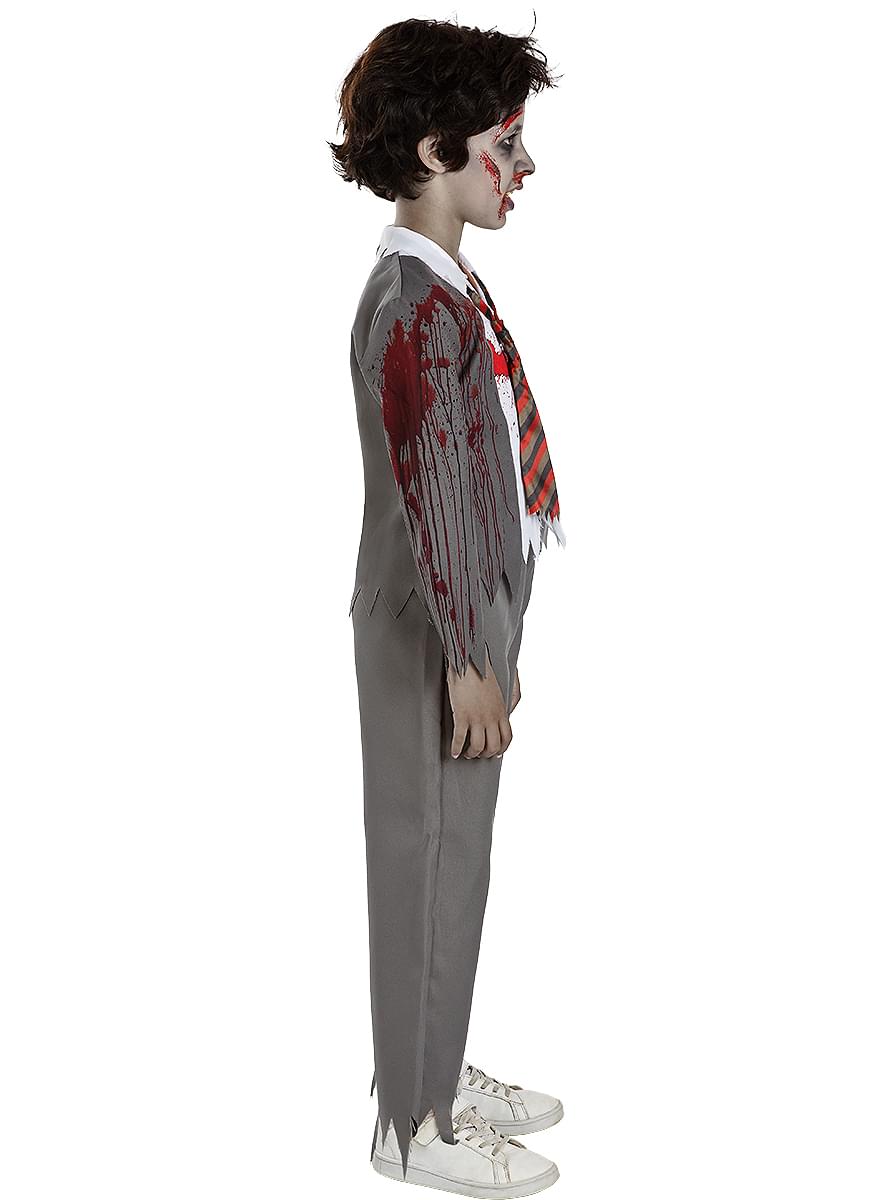 Maskeraddräkt student zombie för barn