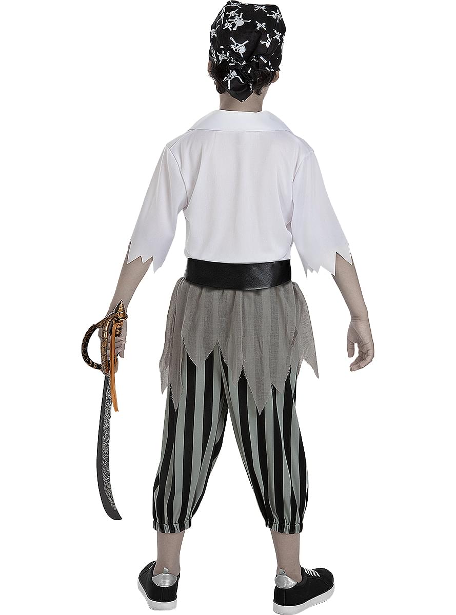 Zombie Pirate Costume for Boys