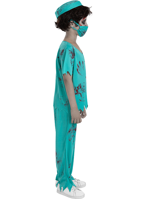 Zombie Doctor Costume for Boys