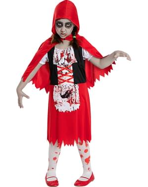 Zombie Roodkapje Kostuum Voor Meisjes