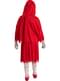 Costume da cappuccetto rosso zombie per bambina