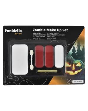 Conjunto de maquiagem de zumbi à base de óleo