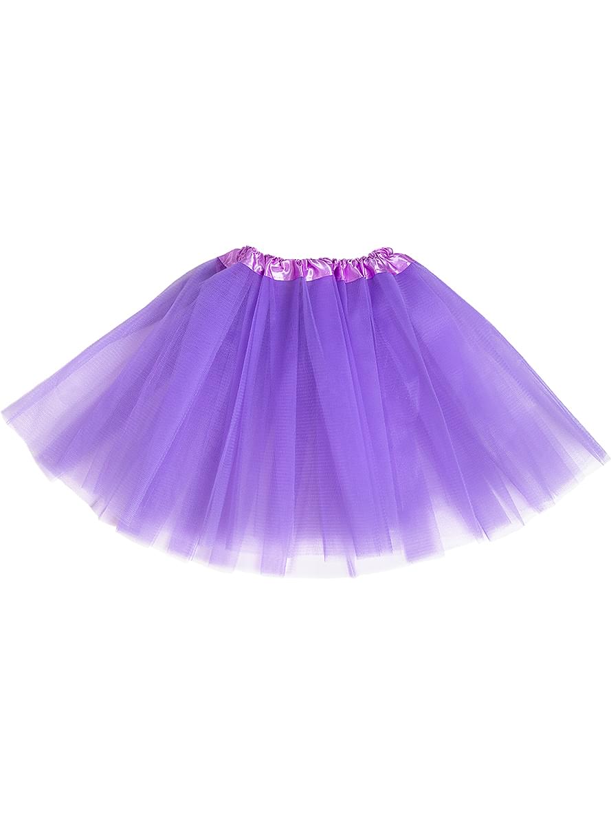 חצאית טוטו בצבע סגול לילדות